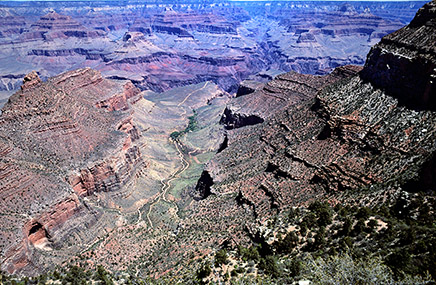 View from Cedar Ridge, South Kaibab Trail, Grand Canyon, Arizona