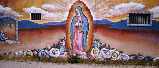 Our Lady of Guadalupe Mural, Santa Fe, New Mexico